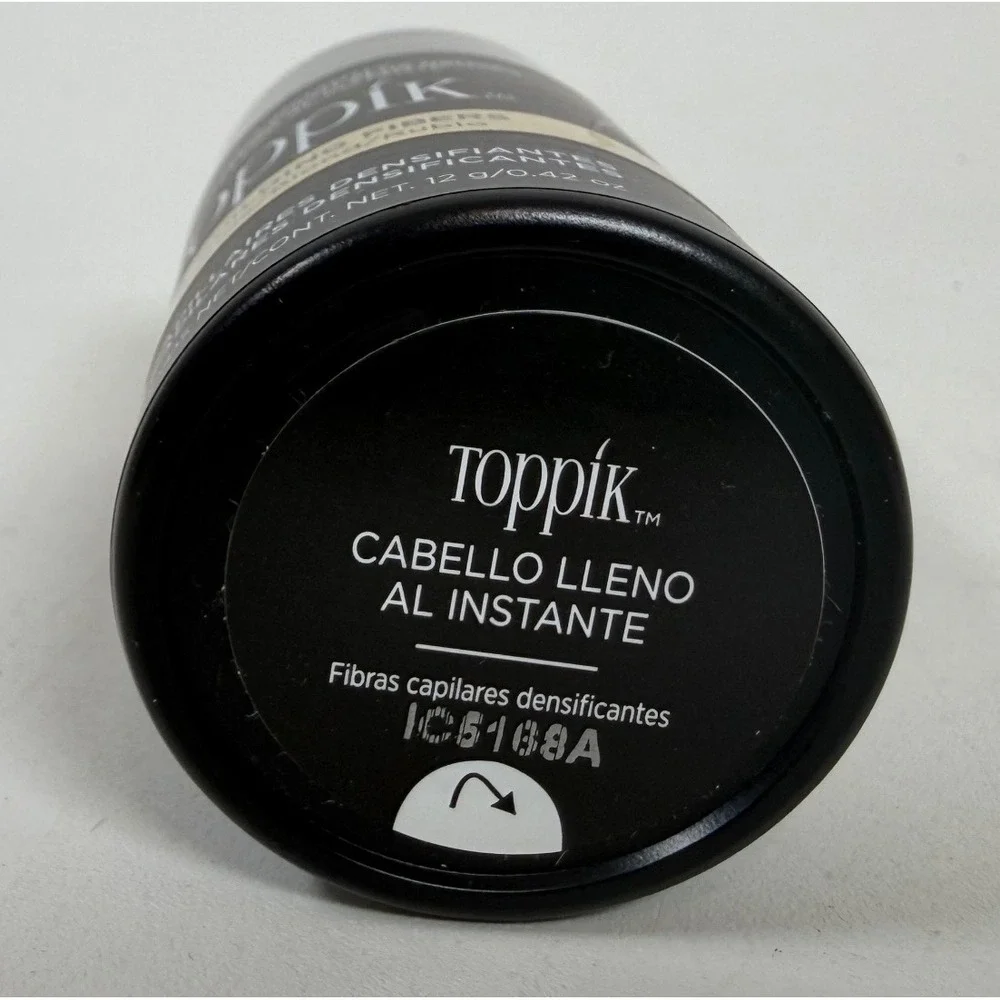 Toppik Hair Building Fibers Med Blonde 12g Keratin Thickening Thinning Cover New